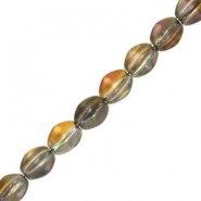 Czech Pinch beads Perlen 5x3mm Crystal magic copper 00030/95300